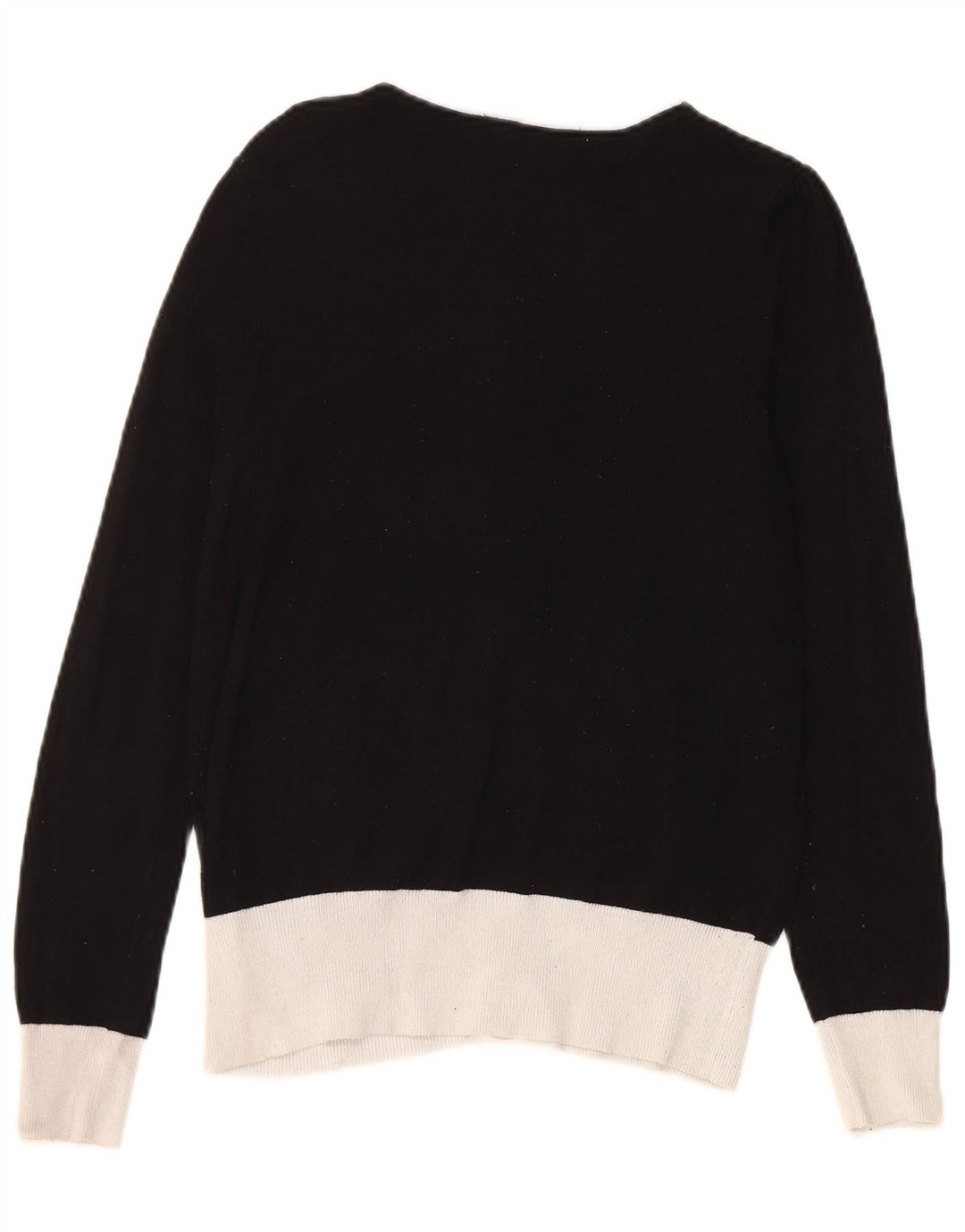 Pulover cardigan pentru femei Marks & Spencer UK 10 Samll Black Colorblock