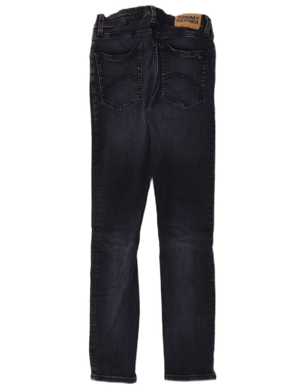 Blugi skinny pentru fete Tommy Hilfiger 9-10 ani W25 L26 bleumarin bumbac