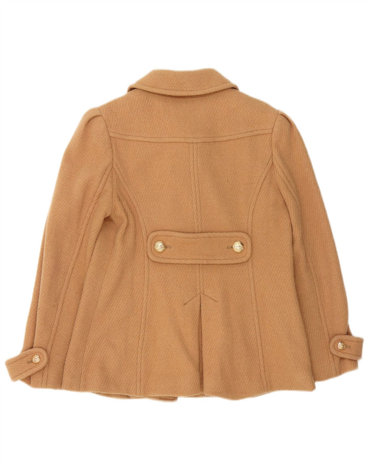 Jachetă duffle pentru femei Juicy Couture UK 12 Lână maro medie