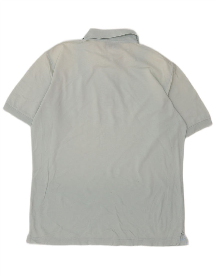 Tricou polo Sergio Tacchini pentru bărbați, bumbac albastru mediu