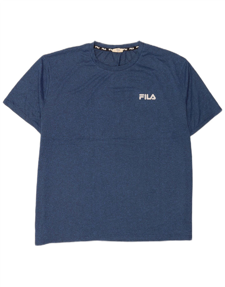Tricou Bărbați Fila Top 4XL Bleumarin Poliester
