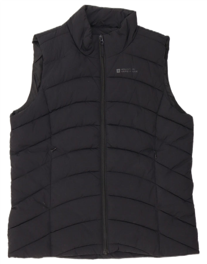 Gilet căptușit pentru femei Mountain Warehouse UK 16 Poliester negru mare
