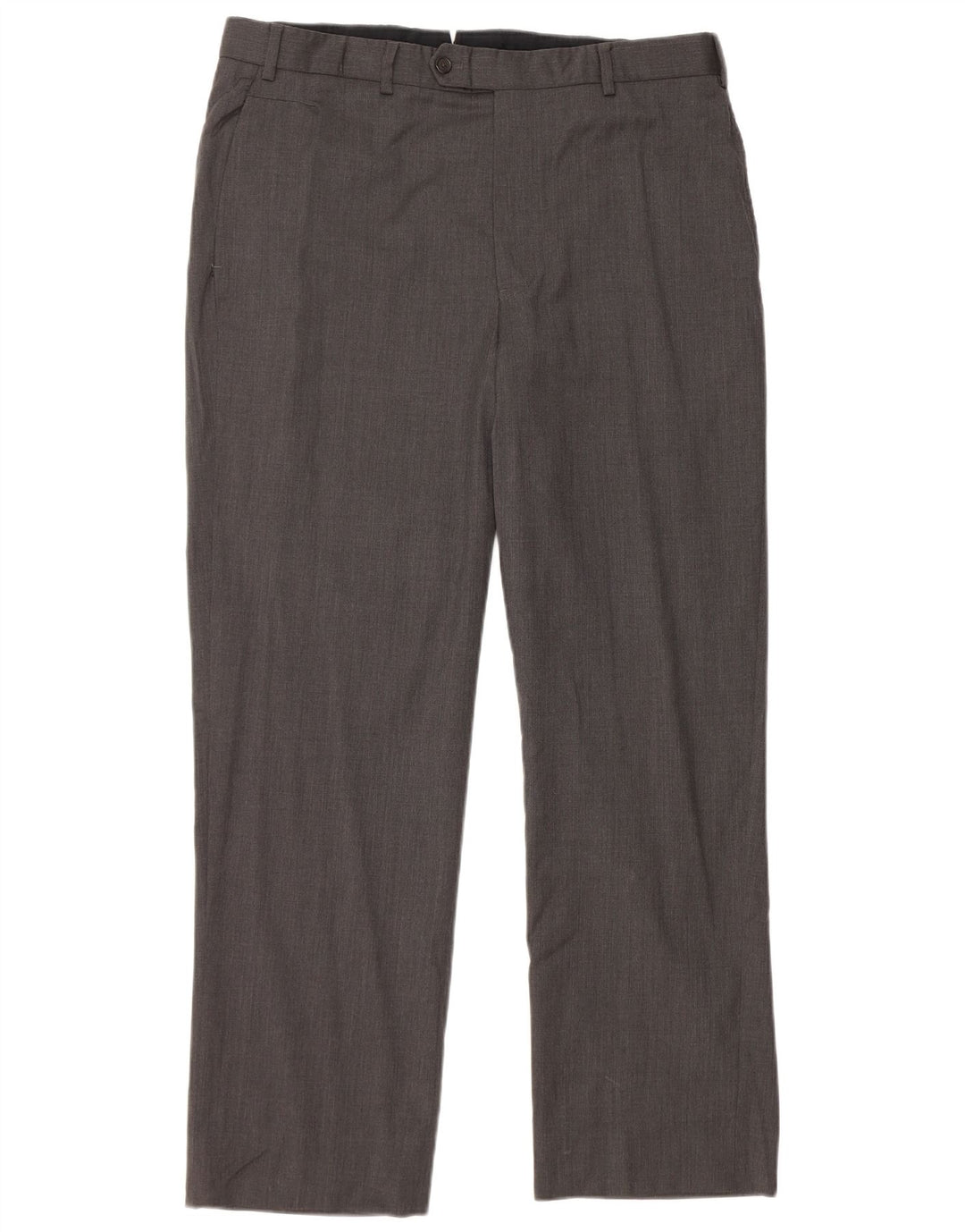 BROOKS BROTHERS Pantaloni de costum pentru bărbați L36 L30 Lână gri