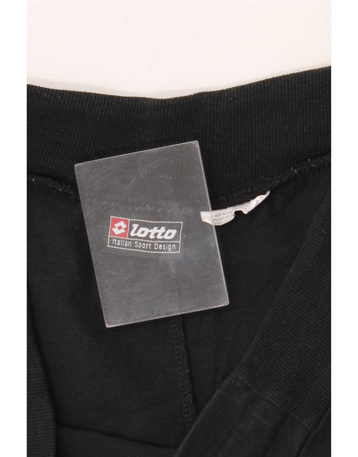 Pantaloni de trening Capri pentru femei Lotto UK 14 Medium Black