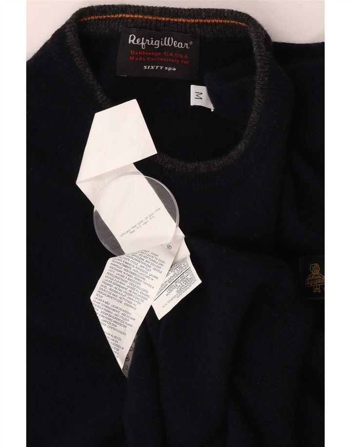 Refrigiwear Pulover pentru bărbați Sixty spa Crew Deck Pulover Medium Bleumarin Lână