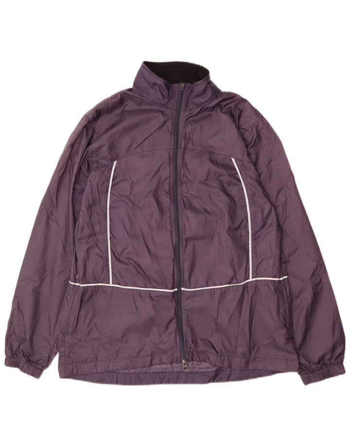 Jachetă de ploaie NIKE pentru femei US 8/10 Poliester violet mediu