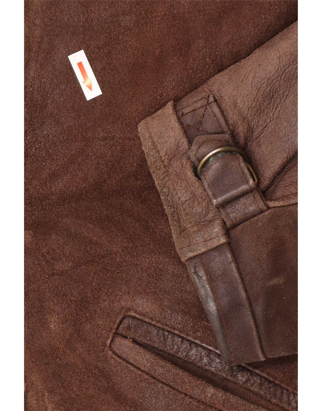 Jachetă de piele pentru bărbați Bayside UK 42 XL maro