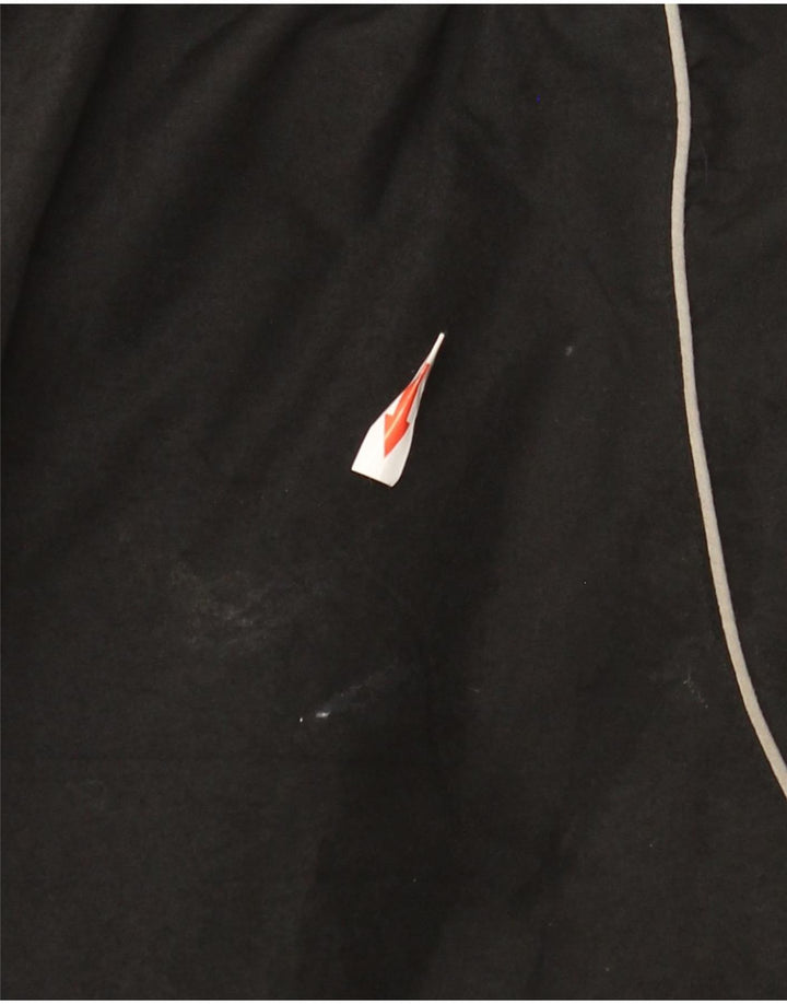 Pantaloni de trening grafic Umbro pentru bărbați, poliester mediu negru