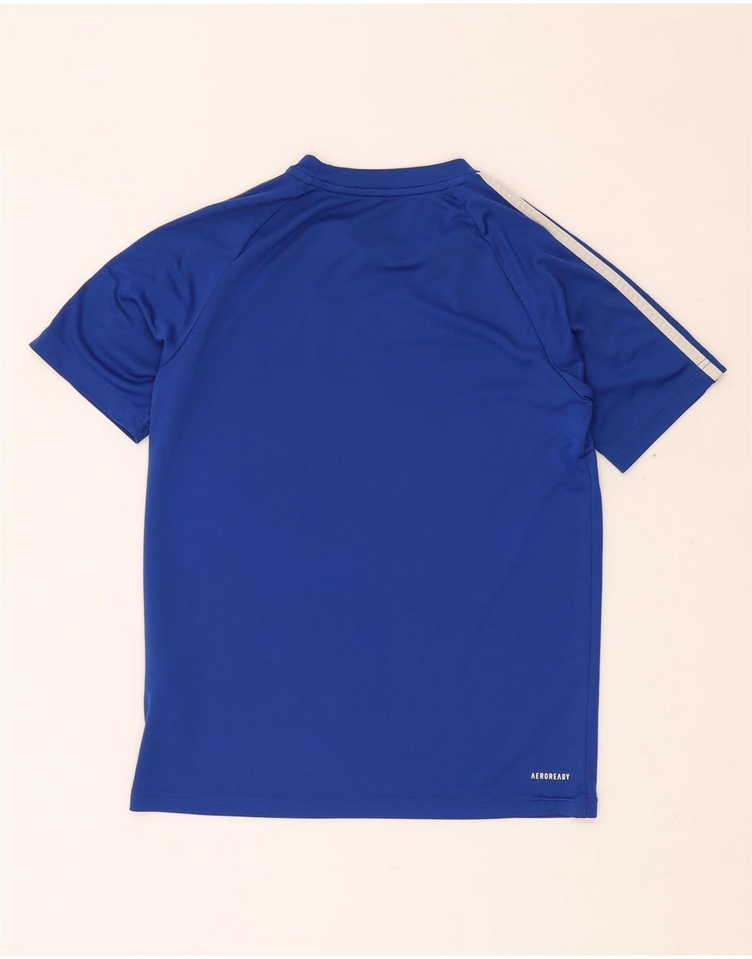 Tricou ADIDAS Aeroready pentru baieti Top 13-14 ani poliester albastru