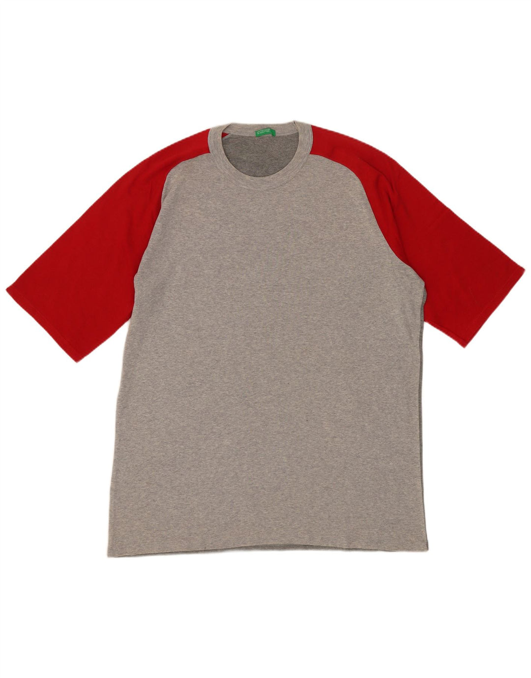 Tricou pentru bărbați BENETTON Top Medium Gri Colorblock