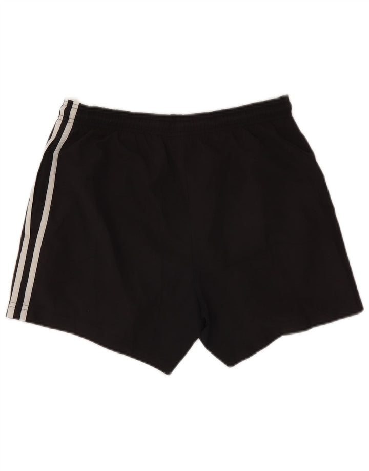 Pantaloni scurți sport grafic Adidas pentru bărbați, mici, negri