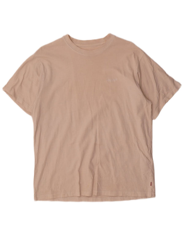Tricou Levi's Vintage Fit pentru bărbați Top Medium Beige Bumbac