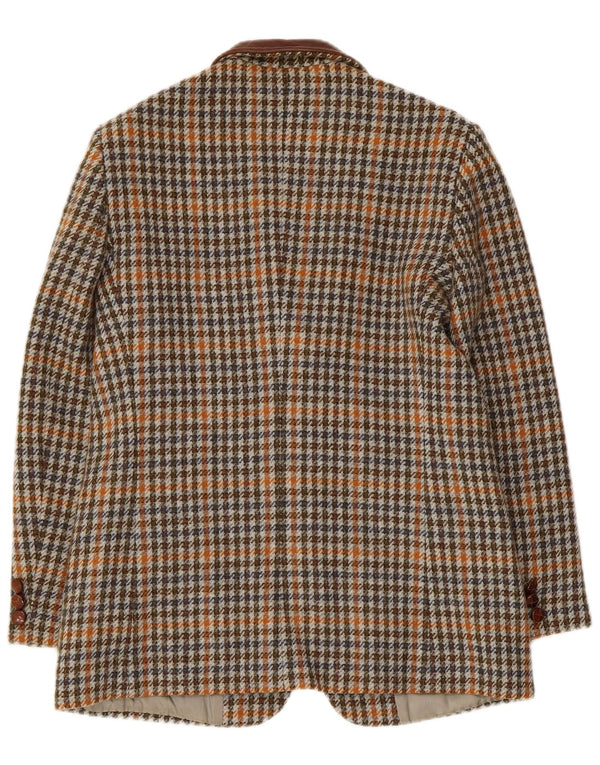 Jachetă Sportmax pentru femei, cu 2 nasturi, UK 12, maro mediu, picioare de gală