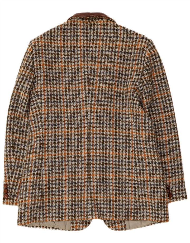 Jachetă Sportmax pentru femei, cu 2 nasturi, UK 12, maro mediu, picioare de gală