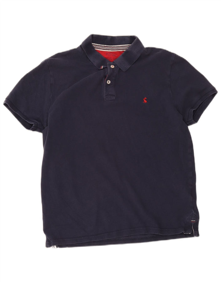 Cămașă polo pentru bărbați Joules Slim Fit, bumbac mediu albastru bleumarin