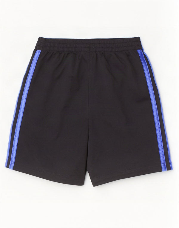 Pantaloni scurți sport pentru băieți Adidas 4-5 ani poliester negru