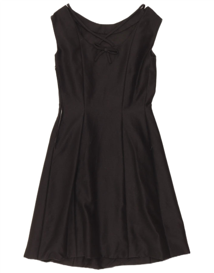 Rochie vintage pentru femei UK 8 Small Black
