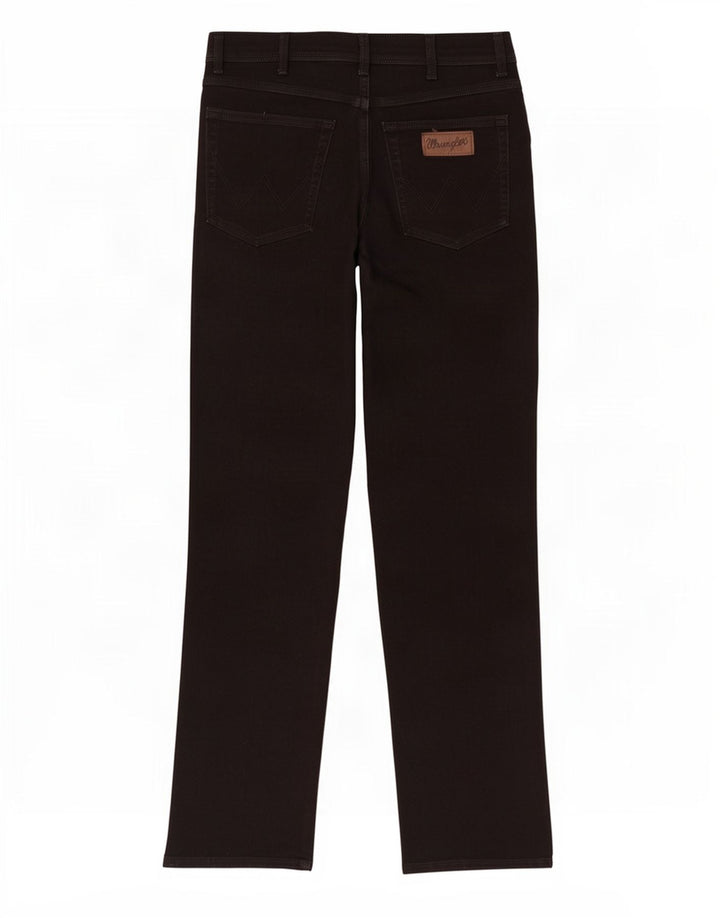 Blugi drepti pentru bărbați Wrangler W34 L34 bumbac negru