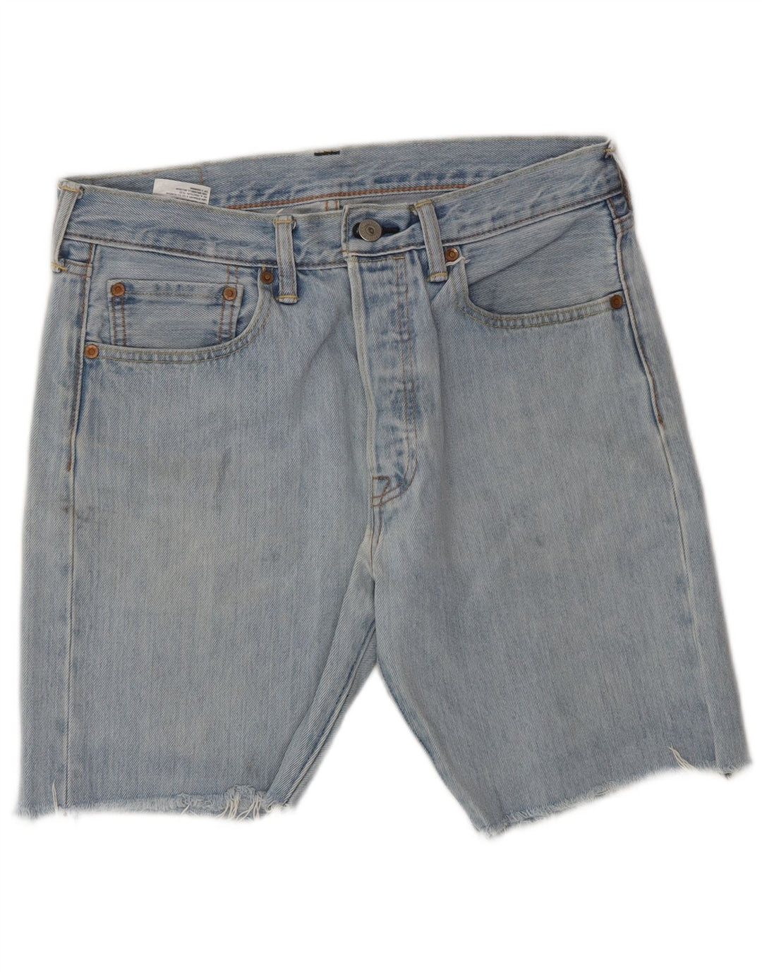 Pantaloni scurți Levi's 501 Denim W31 Medium Blue Bumbac