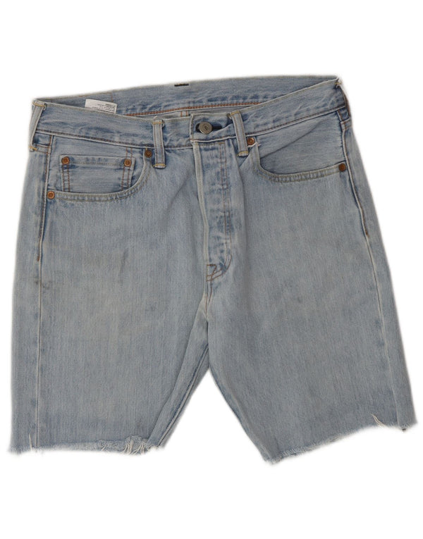 Pantaloni scurți Levi's 501 Denim W31 Medium Blue Bumbac