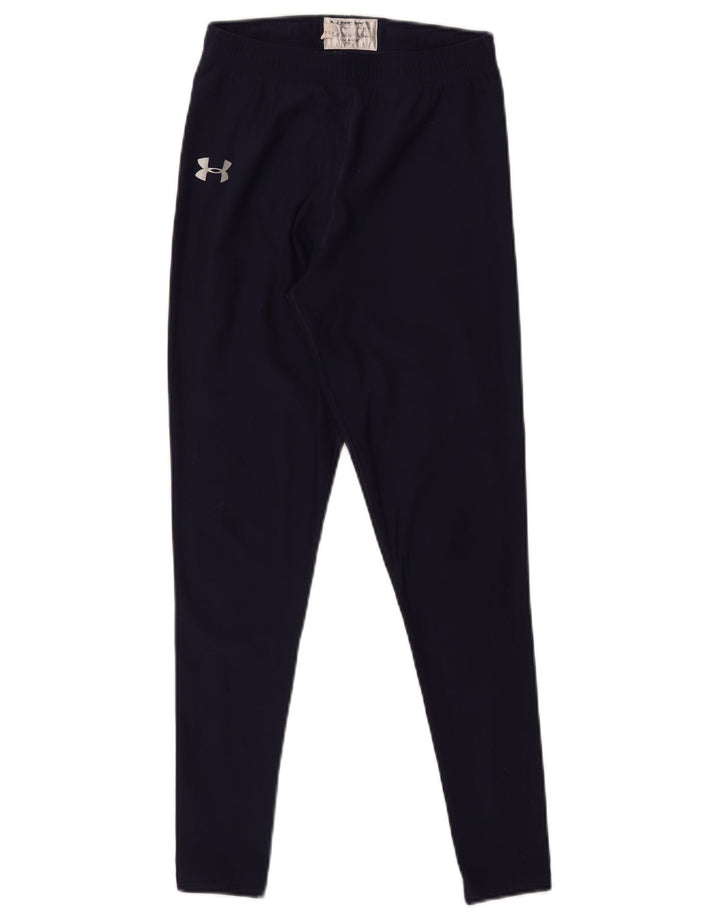 Cold Gear Leggings pentru femei UNDER ARMOUR UK 12 Medium Bleumarin