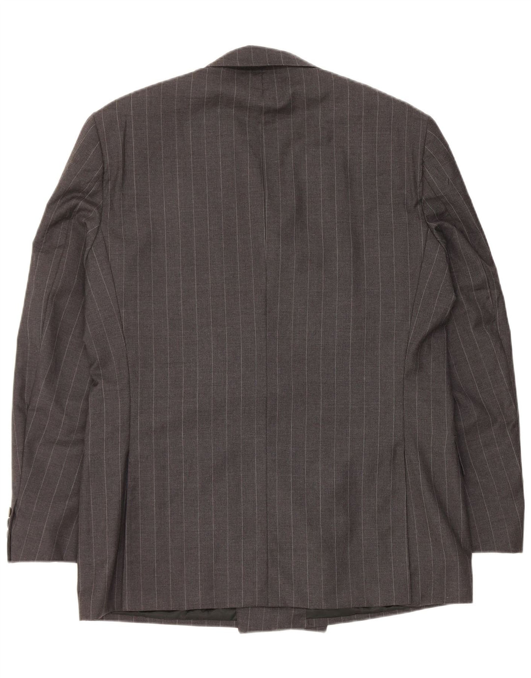 Sacou blazer pentru bărbați Ermenegildo Zegna Mărimea 54 XL cu dungi gri