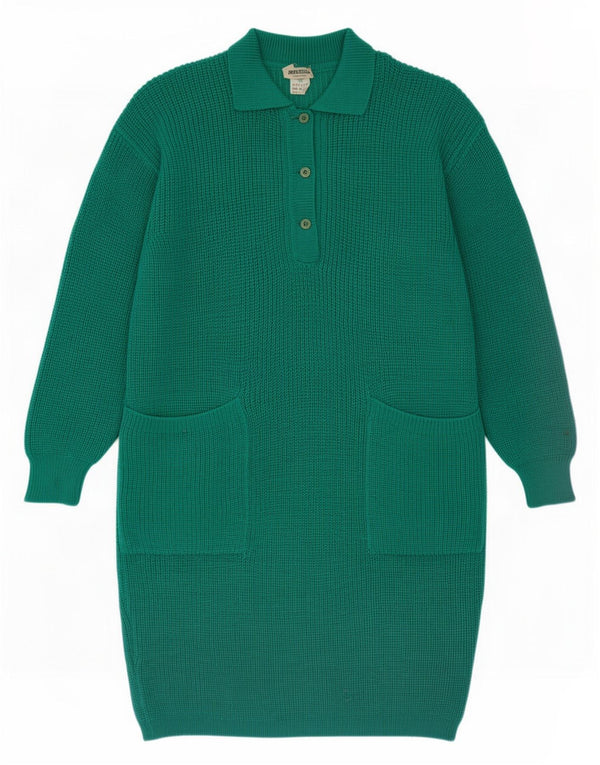 Rochie cu pulover pentru femei Marella, cu croiala largi, UK 14 Lână verde medie