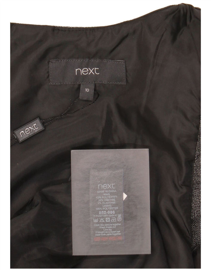 Next Rochie pentru femei cu talie scazuta UK 10 Small Gri Poliester