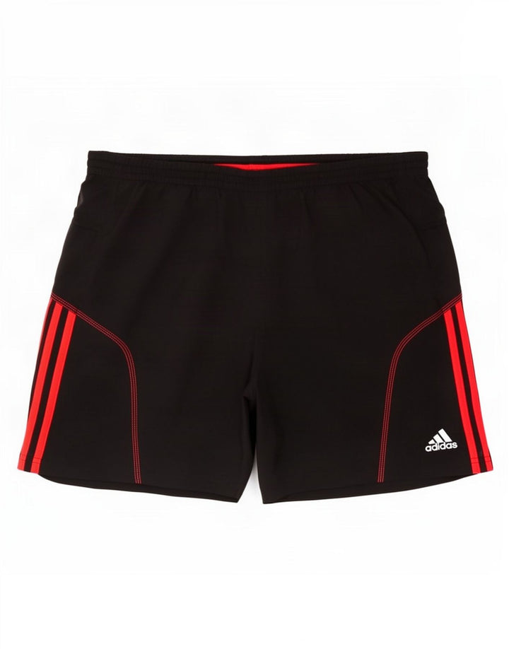 Pantaloni scurți sport pentru bărbați Adidas Climalite, mari, negru, poliester