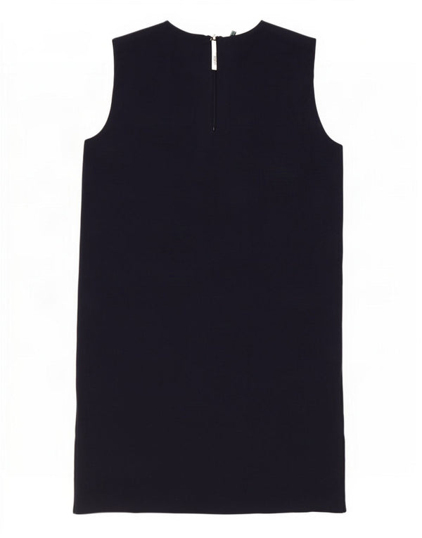 Rochie fără mâneci Benetton pentru femei UK 12 Medium Bleumarin