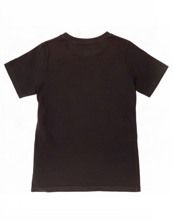 Nike Boys T-Shirt Top 12-13 Years Large Black Cotton