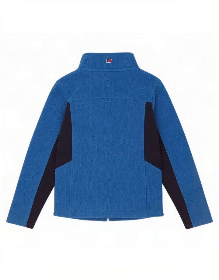 Jachetă fleece pentru băieți Berghaus 9-10 ani, albastru, poliester