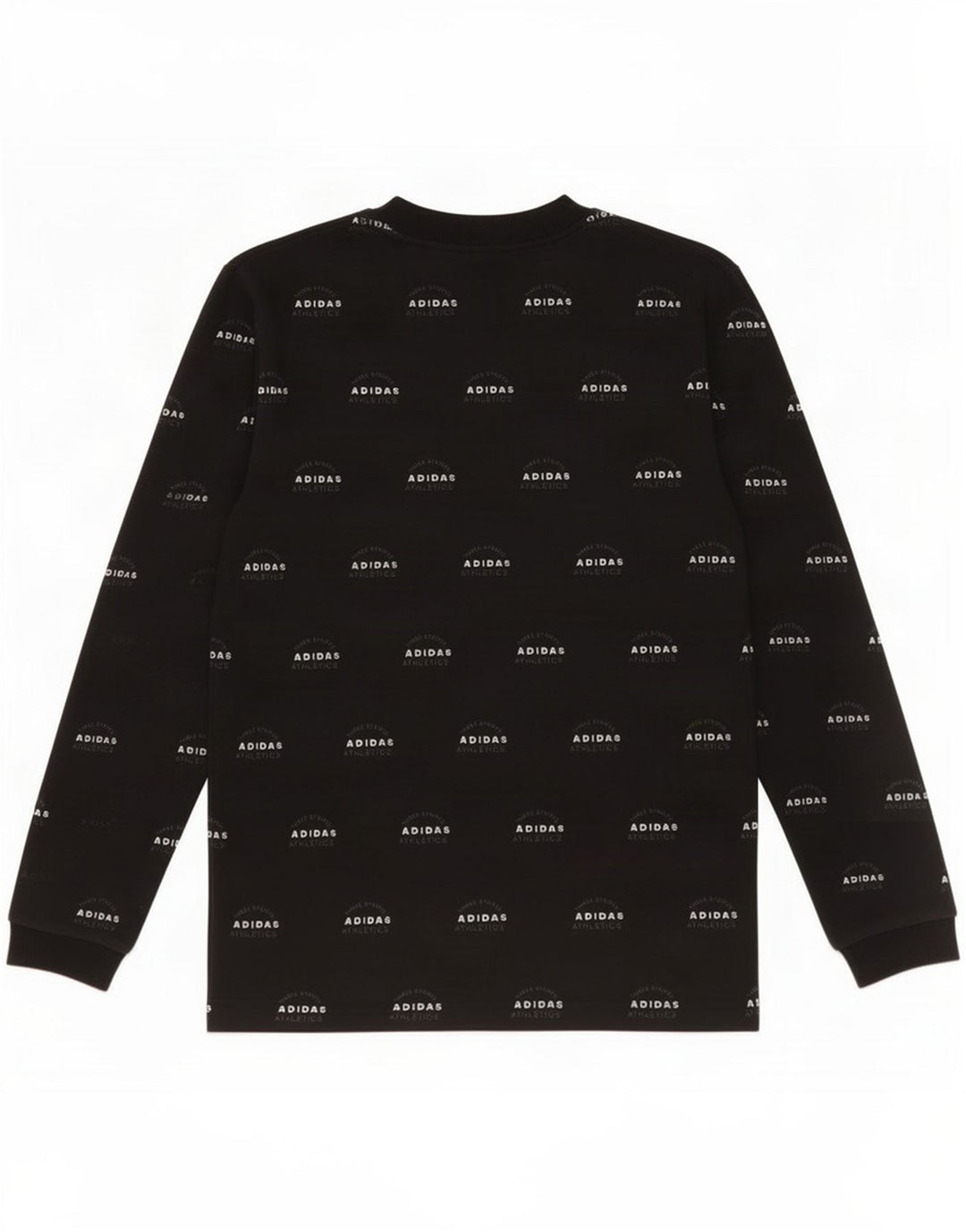Hanorac grafic pentru bărbați Adidas Jumper mic, negru, bumbac