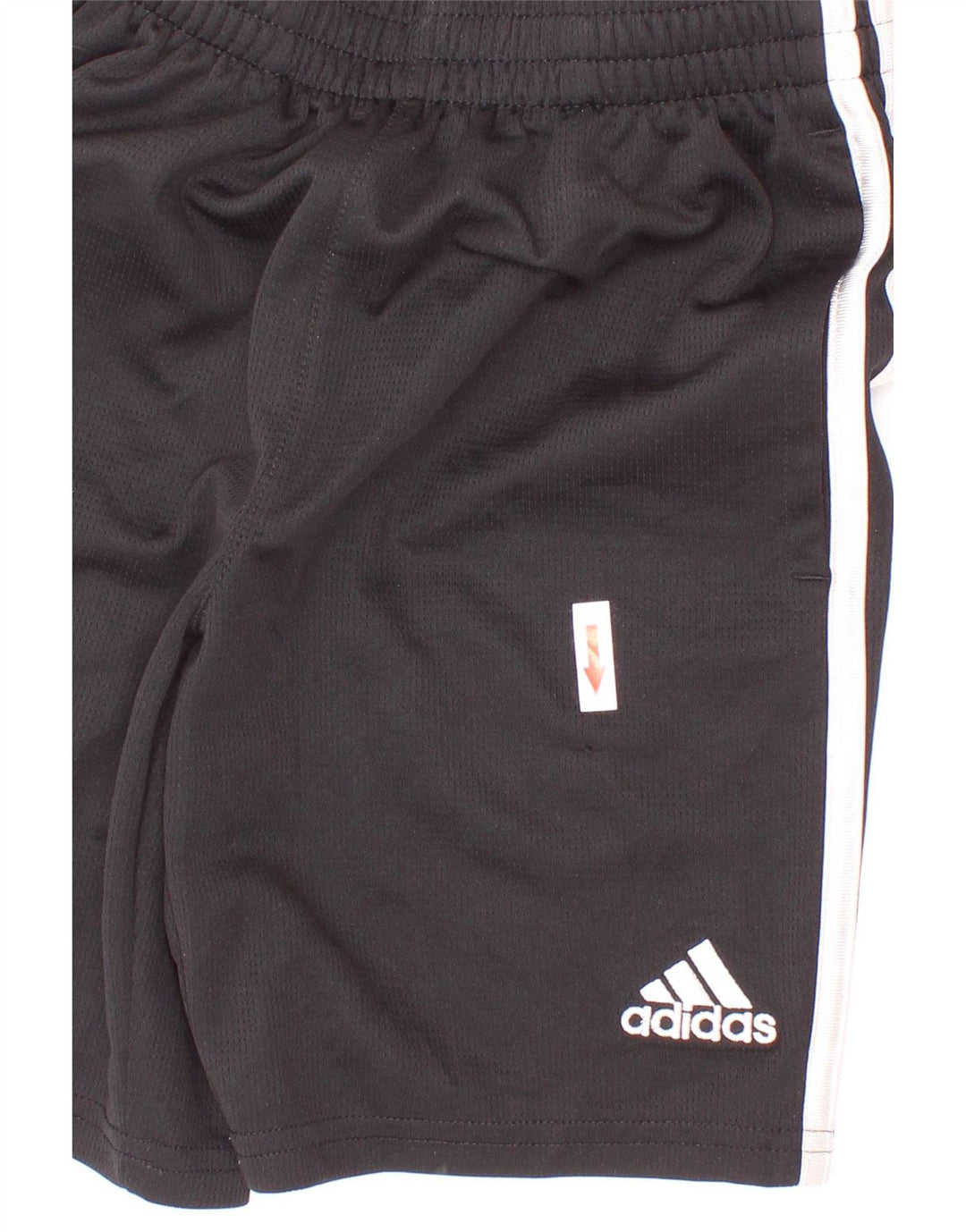 Pantaloni scurți sport adidas băieți 7-8 ani poliester negru mic