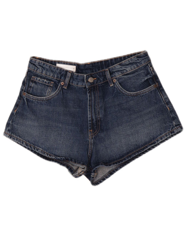Pantaloni scurți din denim pentru femei Zara EU 40 Medium W30 Albastru