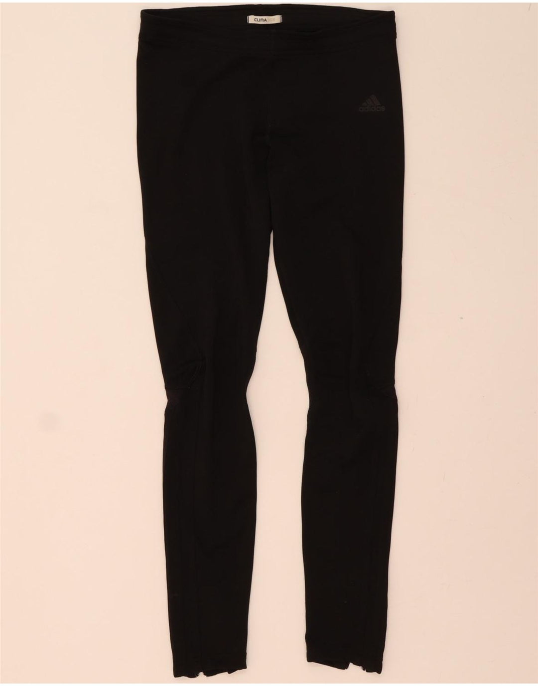 ADIDAS Womens Clima 365 Leggings UK 12 Medium Black Polyester Vintage Adidas and Second-Hand Adidas from Messina Hembry 
