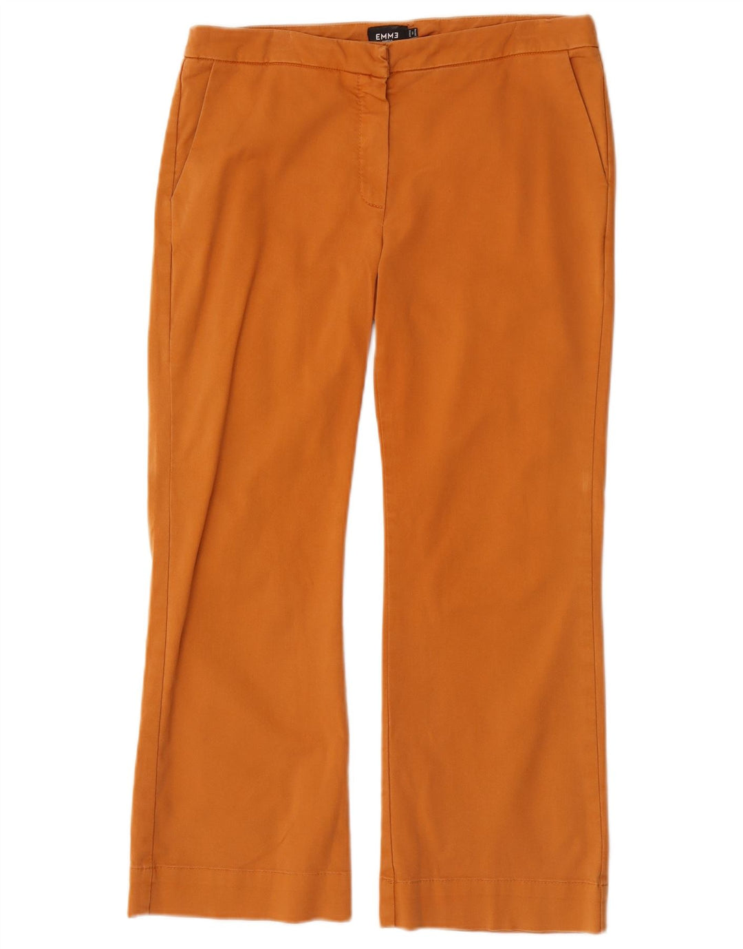 Pantaloni chino EMME Bootcut Marella pentru femei L30 L26 portocaliu
