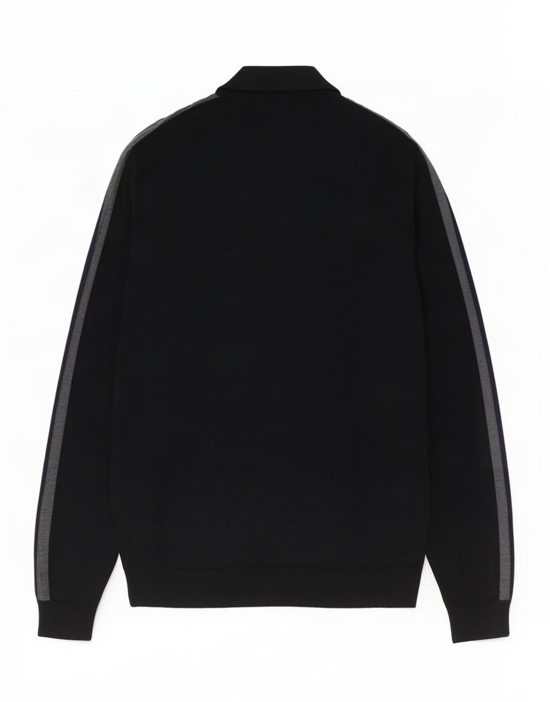Pulover Marks & Spencer pentru bărbați, cu fermoar și gât, XL, negru, color block