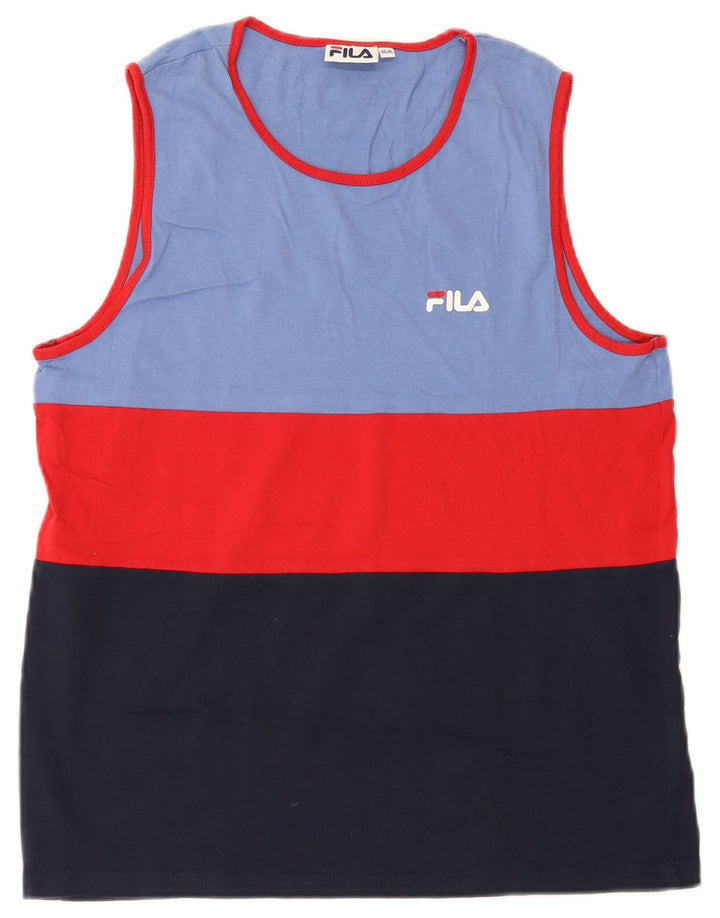 Vestă pentru băieți FILA 15-16 ani, multicolor, color block