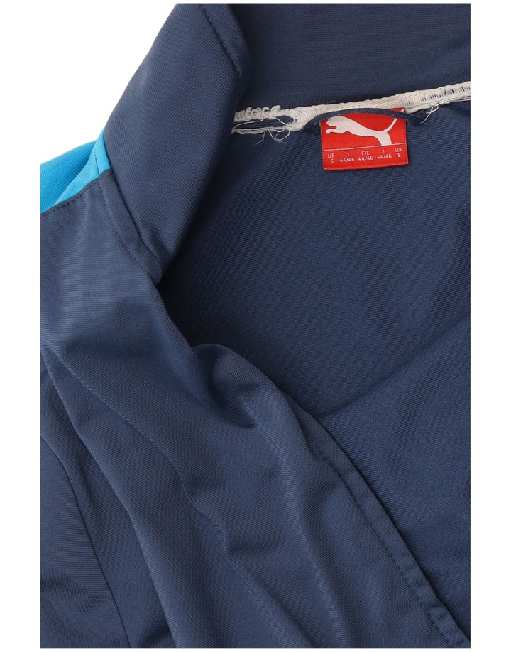 Jachetă de trening pentru bărbați Puma, albastru mic, color block