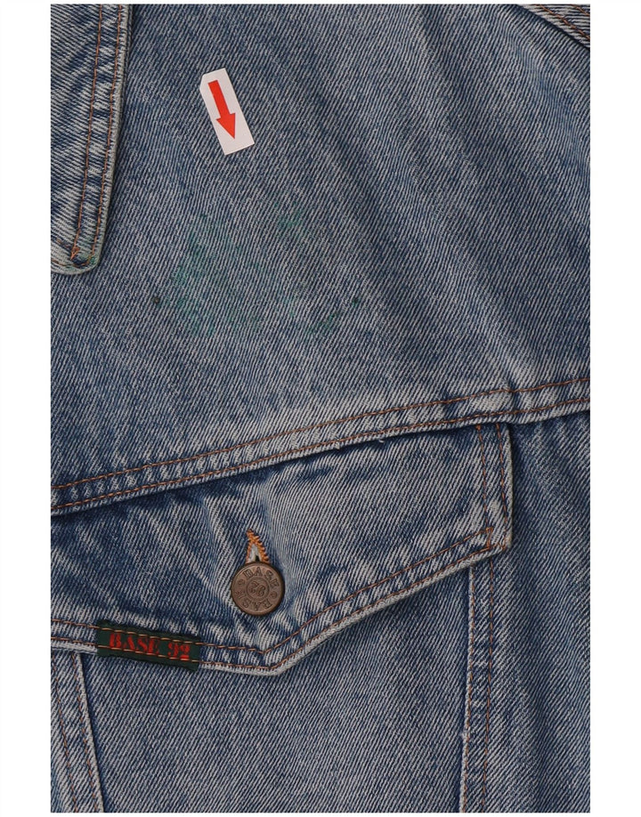 Jachetă de blugi pentru bărbați Base 92 UK 42 XL Bumbac albastru