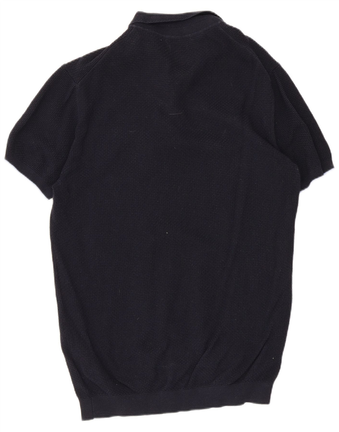 Cămașă polo Massimo Dutti pentru bărbați, mare, albastru bleumarin, bumbac