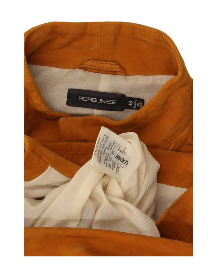 Jachetă din piele intoarsa pentru femei Borbonese IT 48 XL din piele maro