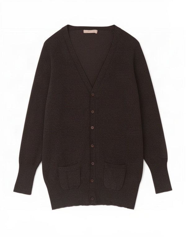 Pulover cardigan pentru femei Zara UK 16, mare, gri, bumbac