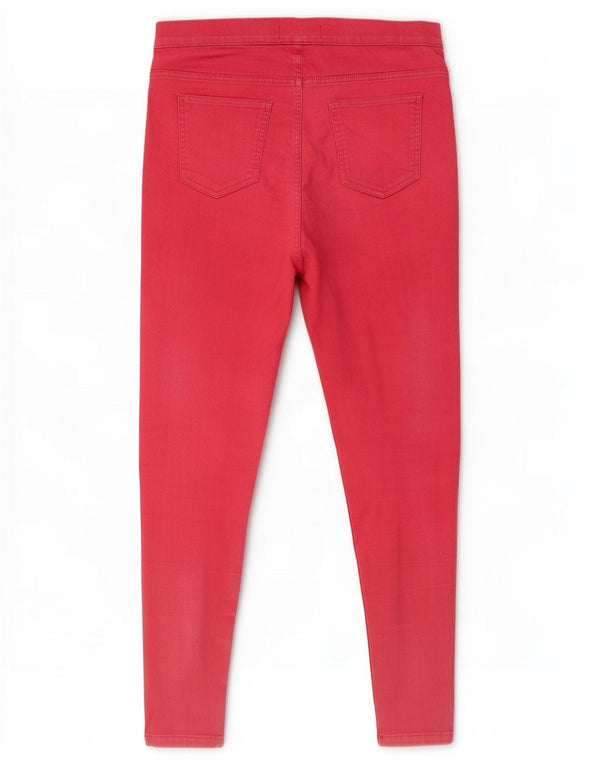 Blugi jegging pentru femei Marks & Spencer UK 14 mare W33 L27 bumbac roz