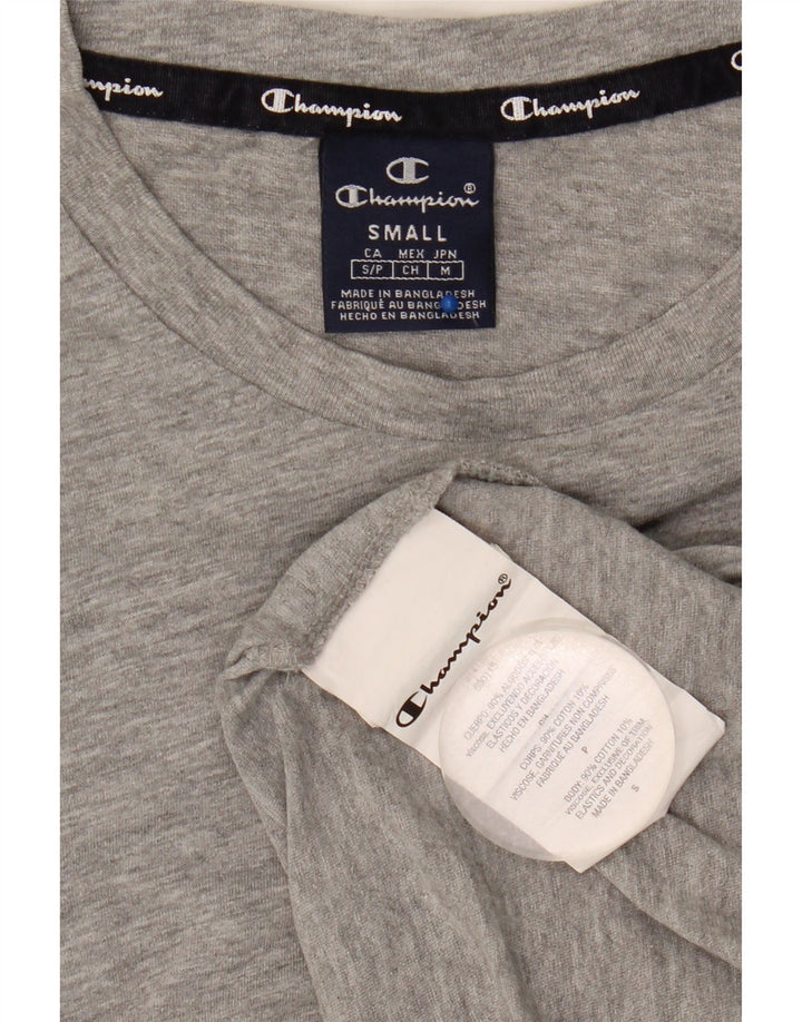 Tricou pentru bărbați Champion Top mic din bumbac gri