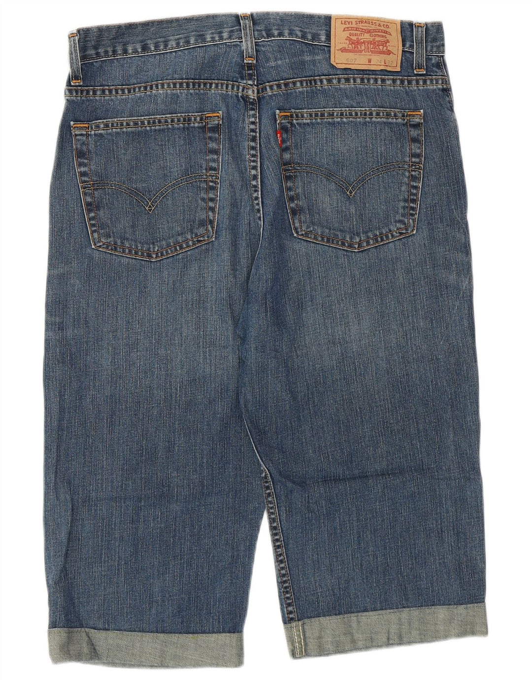 Pantaloni scurți Levi's 607 Regular Denim W34 Large Blue