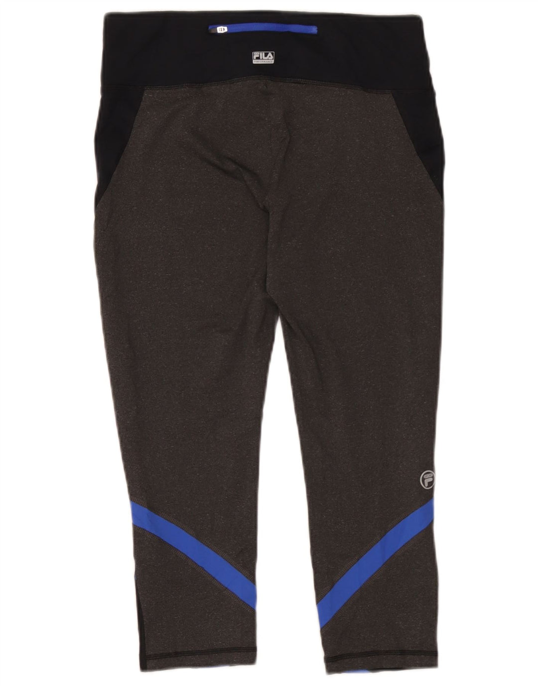 Leggings Capri Fila pentru femei UK 14 Medium Black Colorblock Poliester