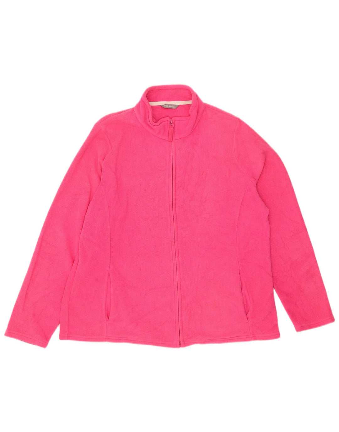 Jachetă fleece pentru femei Marks & Spencer UK 20 2XL roz poliester