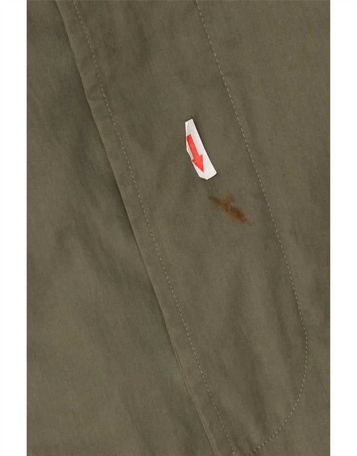 Palton pentru femei Hugo Boss EU 54 2XL bumbac kaki